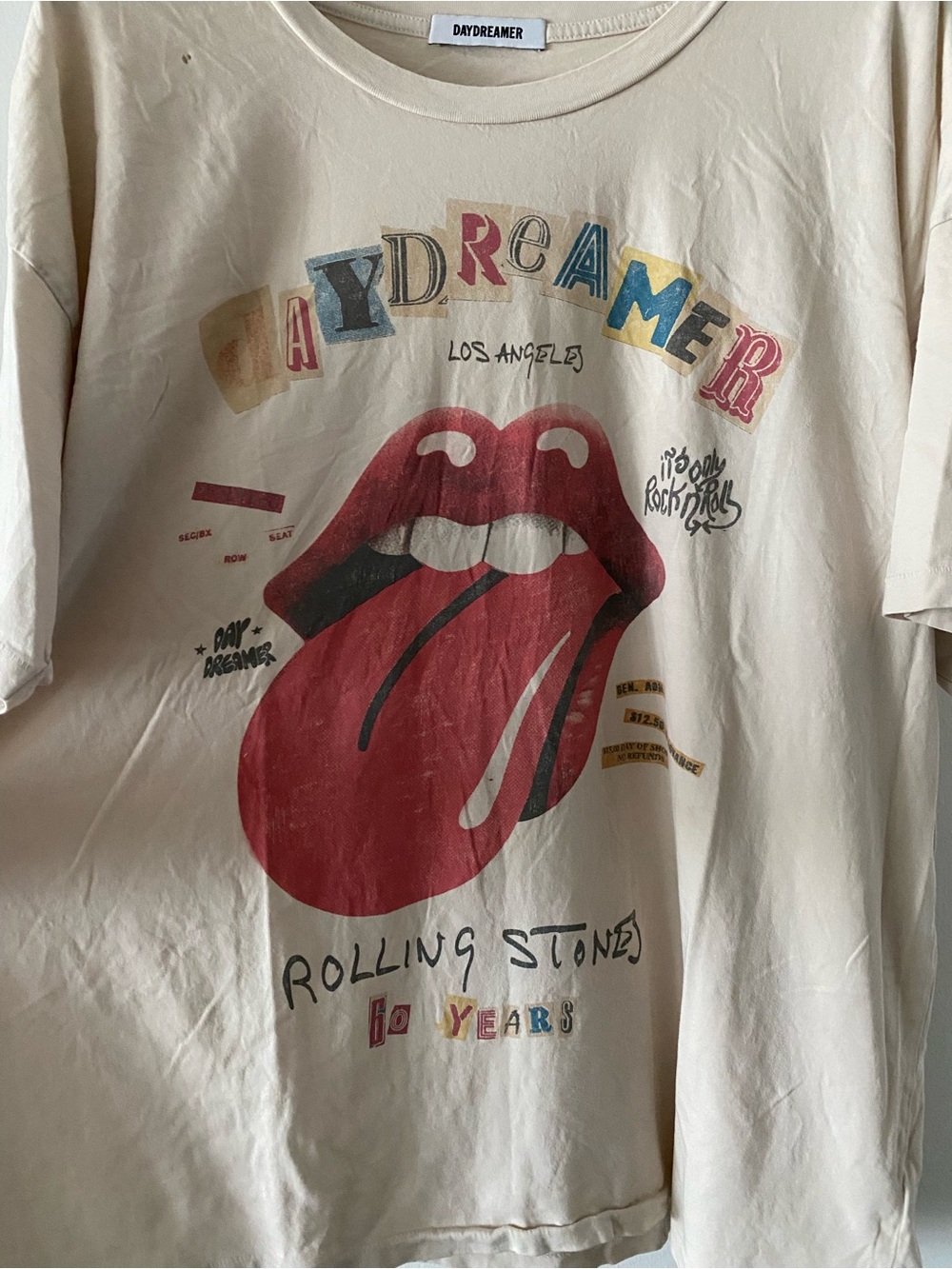Daydreamer LA Rolling Stones T-Shirt - Picture 2 of 8